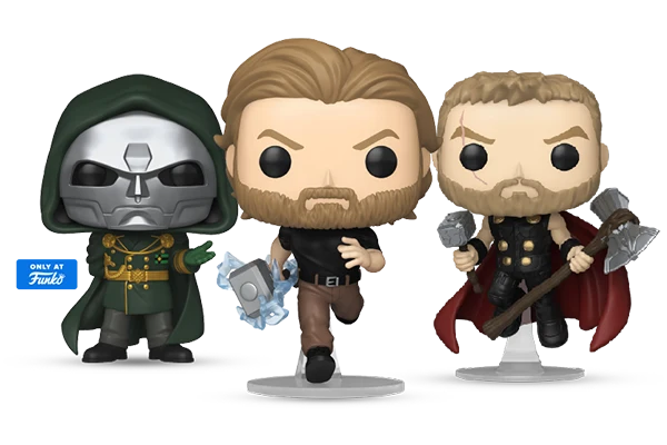 Funko Pop! Marvel Avengers Doomsday vinyl collectibles