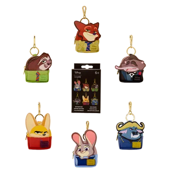 Zootopia 2 Cosplay Mystery Mini Backpack Keychain Charm