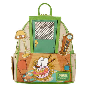 Courage the Cowardly Dog Lenticular Mini Backpack