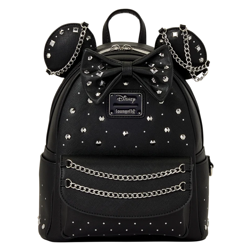 Minnie Mouse Studs & Chains Mini Backpack