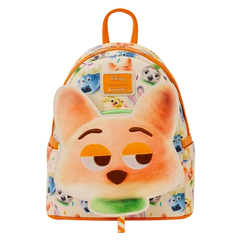 Zootopia 2 Nick Wilde Cotton Candy Cosplay All-Over Print Mini Backpack