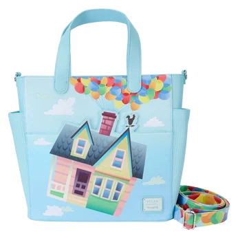 Up Balloon House Convertible Backpack & Tote Crossbody Bag