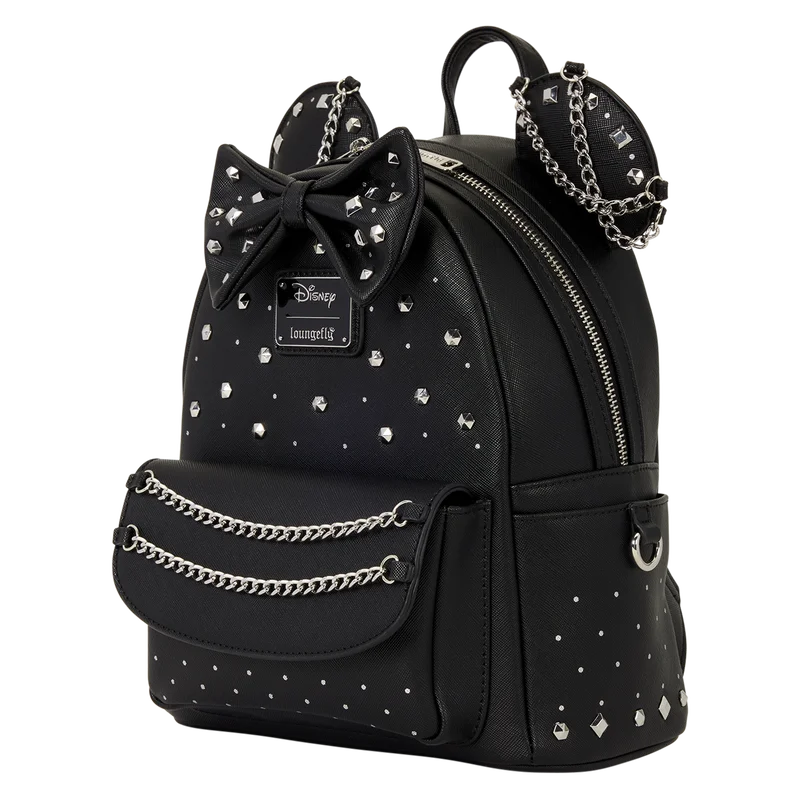 Minnie Mouse Studs & Chains Mini Backpack - Image 3