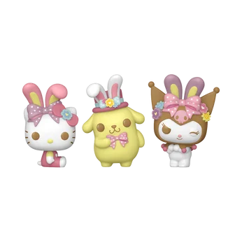 Pocket Pop! Hello Kitty and Friends with Bunny Ears 3-Pack