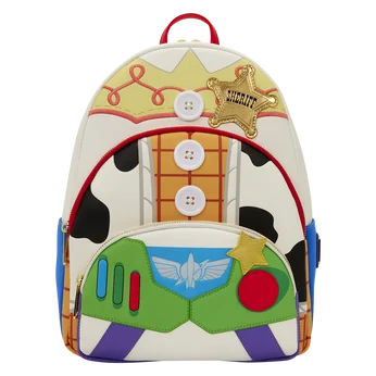 Toy Story 5 Triple Pocket Jessie, Woody, & Buzz Midi Backpack