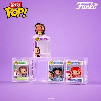 Bitty Pop! Disney Princess 4-Pack Series 2