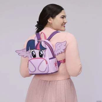 My Little Pony Twilight Sparkle Cosplay Glitter Mini Backpack
