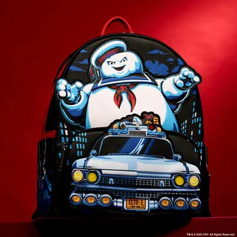 Ghostbusters Stay Puft Ecto-1 Light Up Mini Backpack