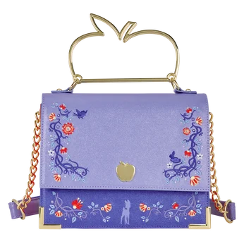 Snow White Shimmer Crossbody Bag