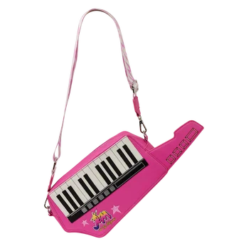 Jem and the Holograms Figural Keytar Glow Crossbody Bag