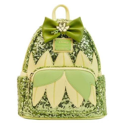 The Princess and the Frog Exclusive Tiana Sequin Series Cosplay Mini Backpack
