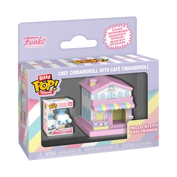 Bitty Pop! Towns Chef Cinnamoroll and Café Cinnamoroll