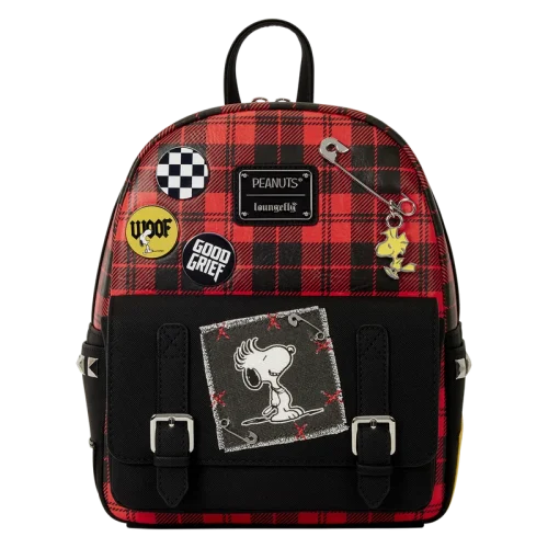 Peanuts Punk Snoopy Grunge Mini Backpack