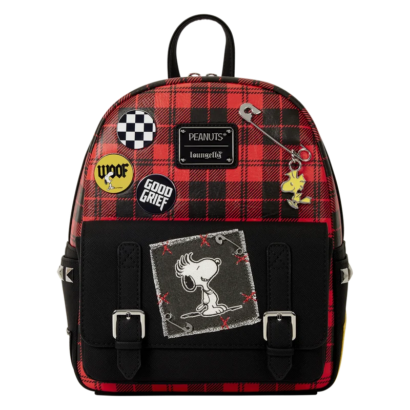 Peanuts Punk Snoopy Grunge Mini Backpack