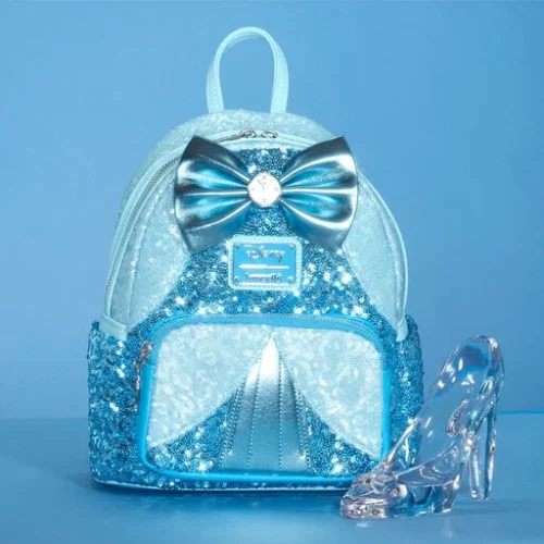 Cinderella Exclusive Sequin Series Cosplay Mini Backpack