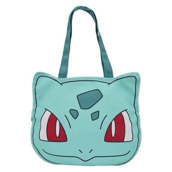 Pokémon Bulbasaur Cosplay Oversized Canvas Tote Bag