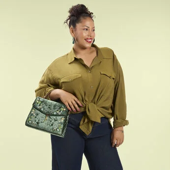 Peter Pan Exclusive Quilted Texture Crossbody Bag