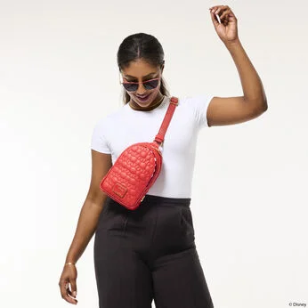 Minnie Mouse Silhouette All-Over Print Sling Crossbody Bag