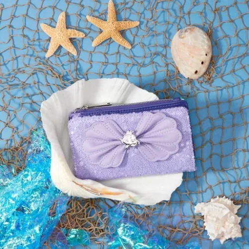The Little Mermaid Exclusive Ariel Sequin Series Cosplay Flap Wallet