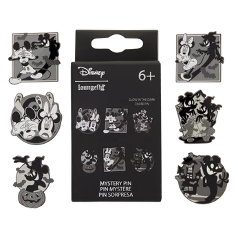 Mickey & Minnie Mouse Ghost Glow Mystery Box Pin