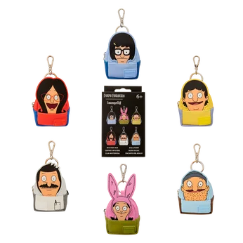 Bob's Burgers Cosplay Mystery Mini Backpack Keychain Charm