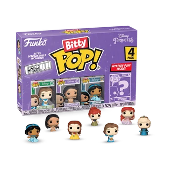 Bitty Pop! Disney Princess 4-Pack Series 2