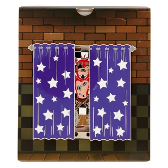NYCC Limited Edition Five Nights At Freddy's Foxy 3" Collector Box Sliding Pin