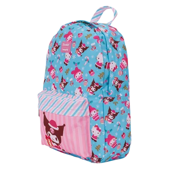 Sanrio Kuromi Holiday All-Over Print Full-Size Backpack