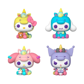 Pop! Hello Kitty (Unicorn Outfit) 4-Pack