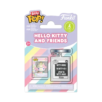 Bitty Pop! & Accessories Hello Kitty (Unicorn) & Keychain