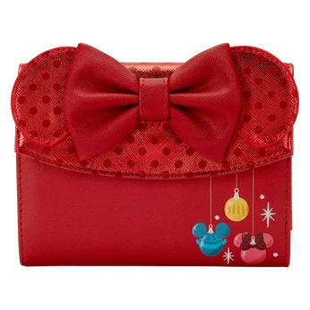 Minnie Mouse Exclusive Holiday Ornaments Wallet