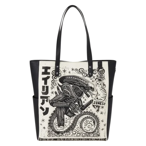 NYCC Exclusive Alien x Mondo Attack Peter Tote Bag
