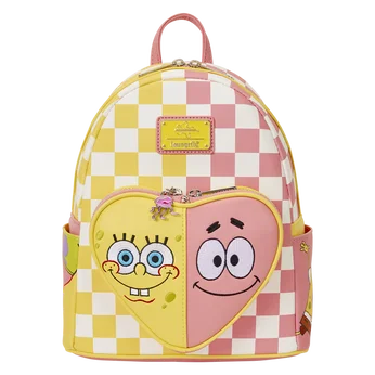 SpongeBob SquarePants & Patrick Star Checkered Mini Backpack