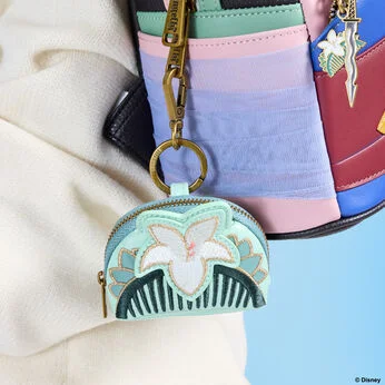 Mulan Hair Comb Figural Keychain Charm
