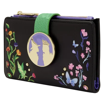 Wicked Glinda & Elphaba Floral & Lace Flap Wallet