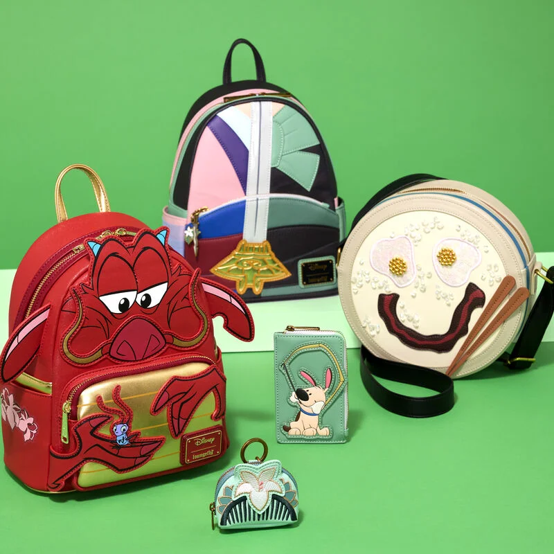 Mulan Mushu Glitter Cosplay Mini Backpack - Image 6