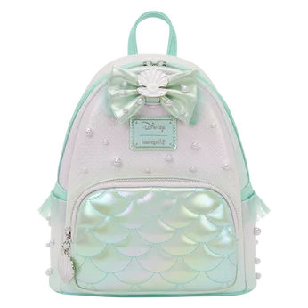 The Little Mermaid Iridescent Pearl Mini Backpack
