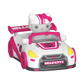 Bitty Pop! Rides Hello Kitty in Racecar
