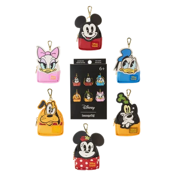 Mickey & Friends Picnic Cosplay Mystery Mini Backpack Keychain Charm