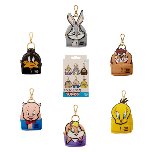 Looney Tunes Cosplay Mystery Mini Backpack Keychain Charm