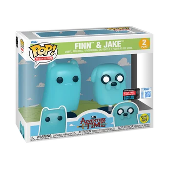 Pop! Finn & Jake (Glow) 2-Pack