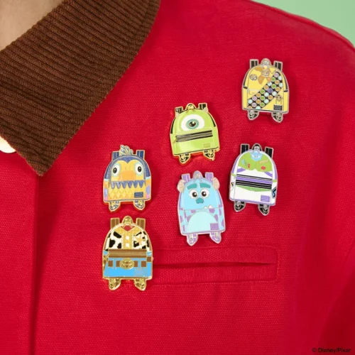 Pixar Characters Mini Backpack Mystery Box Pin