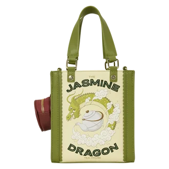 Avatar: The Last Airbender Jasmine Dragon Mini Tote Crossbody Bag with Coin Bag