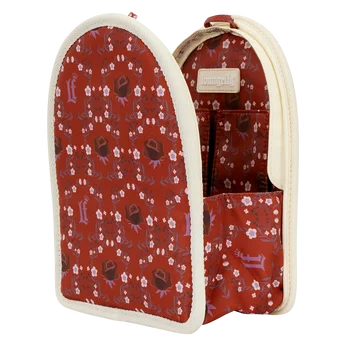Loungefly Cream & Red Floral Light-Up Mini Backpack Bag Organizer Insert