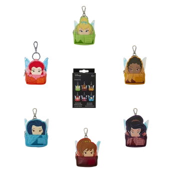 Disney Fairies Cosplay Mystery Mini Backpack Keychain Charm
