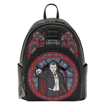 Universal Monsters Dracula Stained Glass Mini Backpack