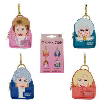 The Golden Girls Cosplay Mystery Mini Backpack Keychain Charm