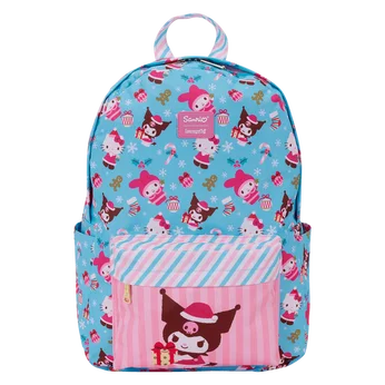 Sanrio Kuromi Holiday All-Over Print Full-Size Backpack