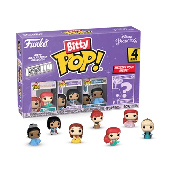 Bitty Pop! Disney Princess 4-Pack Series 1