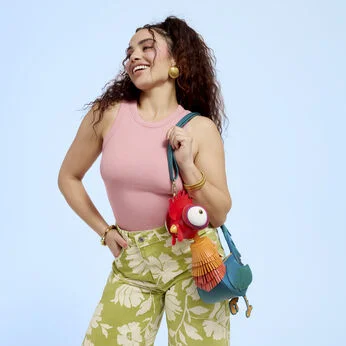 Moana Hei Hei Figural Crossbody Bag